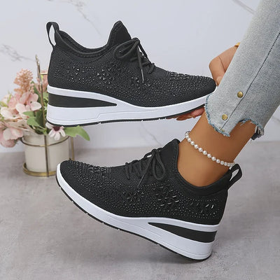 Aveline™ | Baskets respirantes à strass