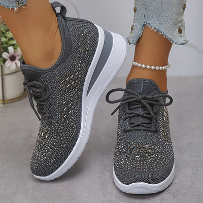Aveline™ | Baskets respirantes à strass
