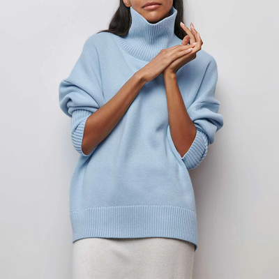 Quitte™ | Pull Col Roulé Oversize