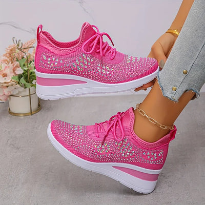 Aveline™ | Baskets respirantes à strass