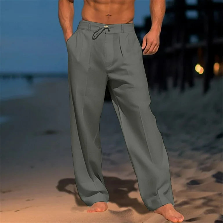 Hugo™ | Pantalon Plage Élégance Décontractée