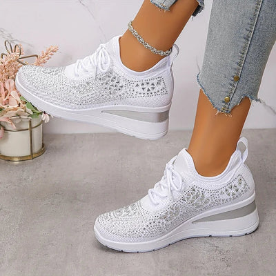 Aveline™ | Baskets respirantes à strass
