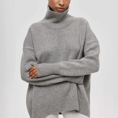 Quitte™ | Pull Col Roulé Oversize