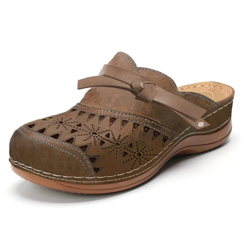 Brinaya™ | Sabots confortables vintage à enfiler