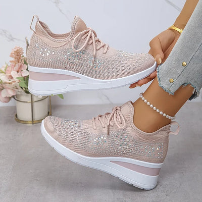 Aveline™ | Baskets respirantes à strass