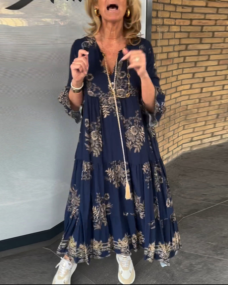 Annika | Robe vintage décontractée