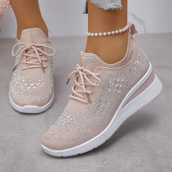 Aveline™ | Baskets respirantes à strass