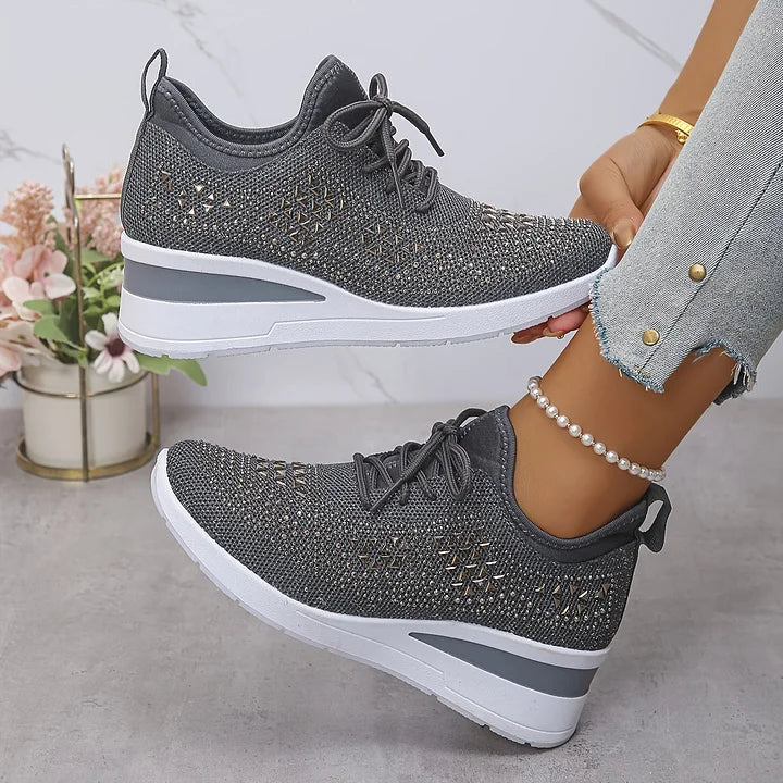 Aveline™ | Baskets respirantes à strass