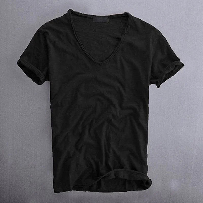 Ethan™ | T-shirt Col V Décontracté
