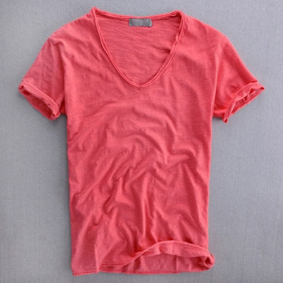 Ethan™ | T-shirt Col V Décontracté
