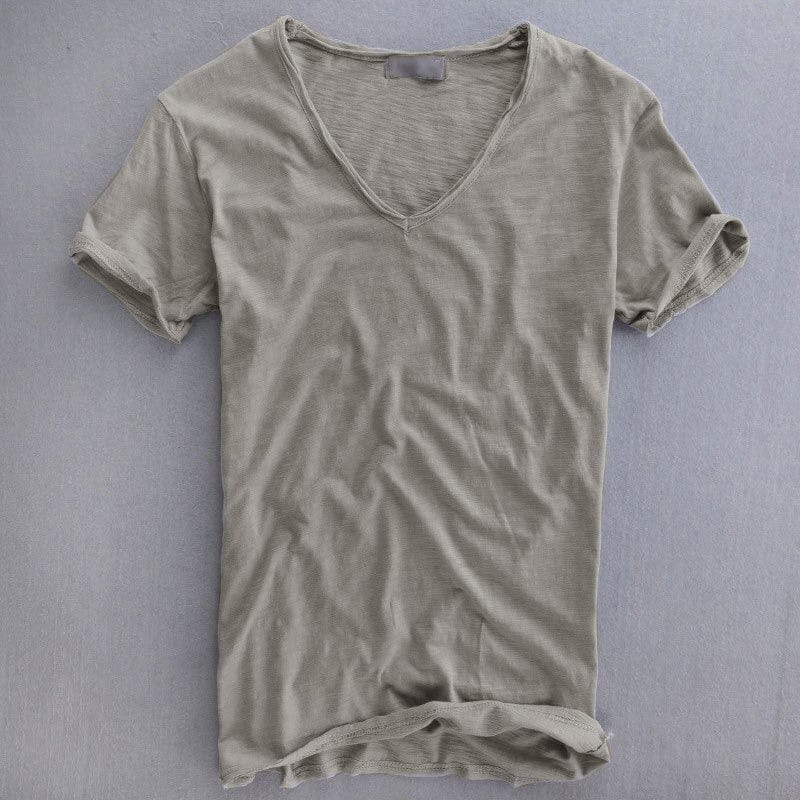 Ethan™ | T-shirt Col V Décontracté