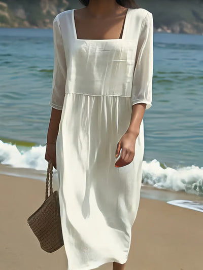 Althéa™ | Robe longue lin femme