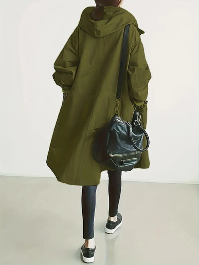 Cléophée™ | Trench-coat long décontracté pour femme