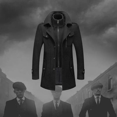 Adrastin™ | Manteau Classique à Col Montant