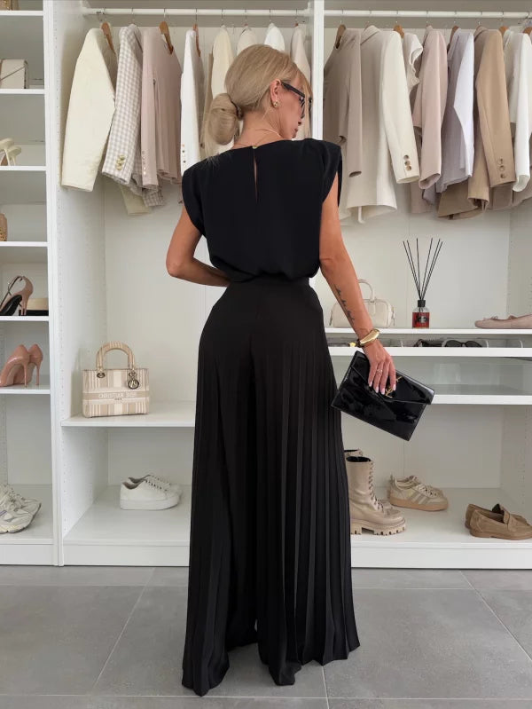 Élise™ | Ensemble Plissé Élégant