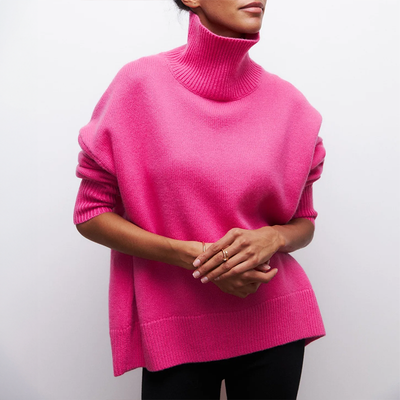 Quitte™ | Pull Col Roulé Oversize