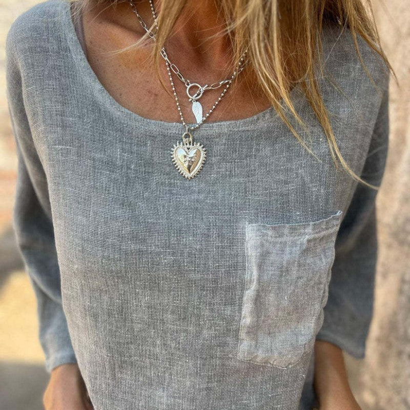 Luna | Chemise décontractée en coton